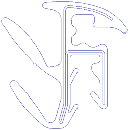 [68171-0W010-EX] WEATHERSTRIP FR DR GLASS IN
