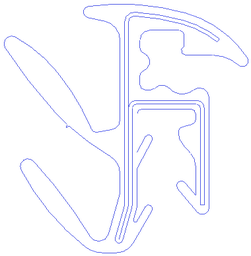 [68172-0W010] WEATHERSTRIP FR DR GLASS IN LH