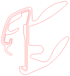 [68180-0K150-EX] W/S ASSY, RR DOOR GLASS, OUTER