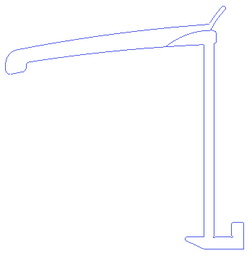 [76851-BZ050-00-87-EX] COVER, FR SPOILER