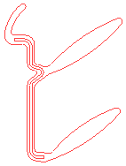 [68173-0K040] WEATHER STRIP RR DOOR GLASS INNER, RH