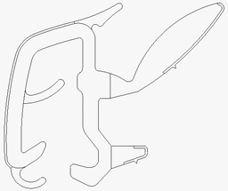 [68161-BZ230-EX] W/S, FR DOOR GLASS, OUTER