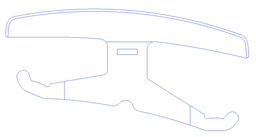 [7400A665-LC] MOULDING ROOF DRIP FR L SHORT (SUV)