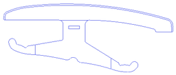 [76812C000P-LC] MOULDING, ROOF DRIP, R