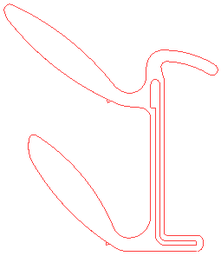 [72835T86 K010M1-EX] WEATHERSTRIP, R RR DOOR INNER