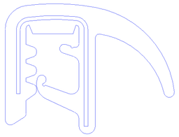 [62353-BZ011-00-EX] TRIM, QUARTER WINDOW INSIDE